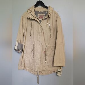 Women's Levi's Hooded Jacket Plus Size NWT